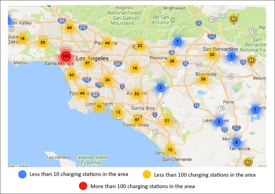 charging map