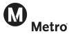metro logo
